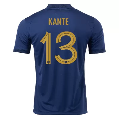 France Jersey KANTE #13 Home 2022 World Cup - Soccer Store Near