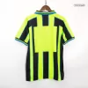 Manchester City Vintage Soccer Jersey Away 1998/99 
 - Soccer Store Near