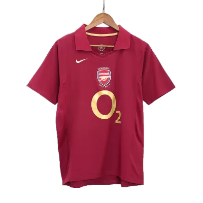 Arsenal Vintage Soccer Jersey Home 2005/06 
 - Soccer Store Near