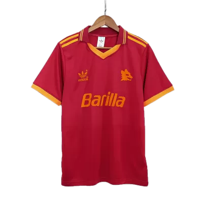 Roma Vintage Soccer Jersey Home 1992/94 
 - Soccer Store Near