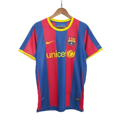 Barcelona Vintage Soccer Jersey Home 2010/11 
 - Soccer Store Near