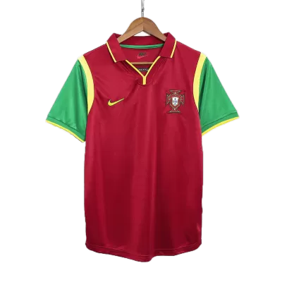 Portugal Vintage Soccer Jersey Home 1999 
 - Soccer Store Near