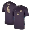 England Soccer Jersey RICE #4 Away 2024 - Soccer Store Near