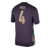 England Soccer Jersey RICE #4 Away 2024 - Soccer Store Near