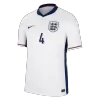 England Soccer Jersey RICE #4 Home 2024 - Soccer Store Near