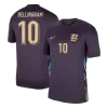 England Soccer Jersey BELLINGHAM #10 Away 2024 - Soccer Store Near