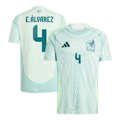 Mexico Soccer Jersey E.ÁLVAREZ #4 Away 2024 - Soccer Store Near