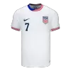 USA Soccer Jersey REYNA #7 Home 2024 - Soccer Store Near