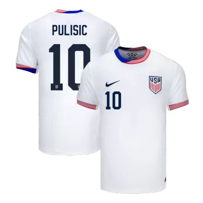 USA Soccer Jersey PULISIC #10 Home 2024 - Soccer Store Near