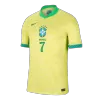 Brazil Soccer Jersey VINI JR. #7 Home 2024 - Soccer Store Near