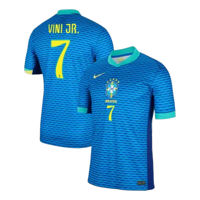 Brazil Soccer Jersey VINI JR. #7 Away 2024 - Soccer Store Near