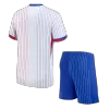 France Cheap Kids Kit Away 2024 (Shirt+Shorts) - Soccer Store Near