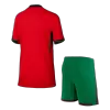 Portugal Cheap Kids Kit Home 2024 (Shirt+Shorts) - Soccer Store Near