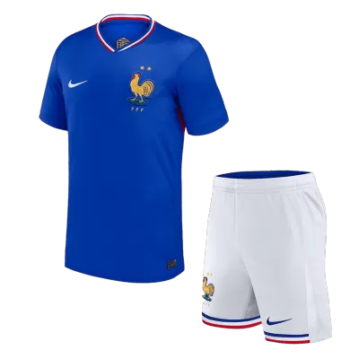 France Cheap Kids Kit Home 2024 (Shirt+Shorts) - Soccer Store Near