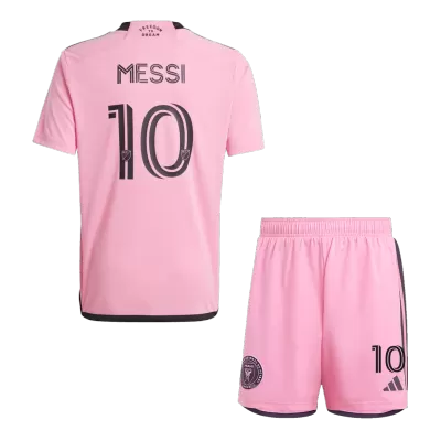 Inter Miami CF Cheap Kids Kit MESSI #10 Home 2024 (Shirt+Shorts) - Soccer Store Near