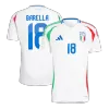 Italy Soccer Jersey BARELLA #18 Away 2024 - Soccer Store Near