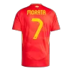 Spain Soccer Jersey MORATA #7 Home 2024 - Soccer Store Near