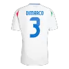 Italy Soccer Jersey DIMARCO #3 Away 2024 - Soccer Store Near