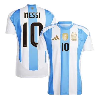 Argentina Soccer Jersey MESSI #10 Home 2024 - Soccer Store Near