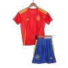 Spain Cheap Kids Kit Home 2024 (Shirt+Shorts) - Soccer Store Near