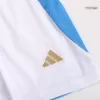 Argentina Cheap Kids Kit Home 2024 (Shirt+Shorts) - Soccer Store Near