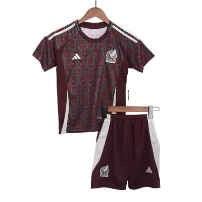 Mexico Cheap Kids Kit Home 2024 (Shirt+Shorts) - Soccer Store Near