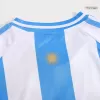 Argentina Cheap Kids Kit Home 2024 (Shirt+Shorts+Socks) - Soccer Store Near