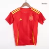 Spain Cheap Kids Kit Home 2024 (Shirt+Shorts) - Soccer Store Near