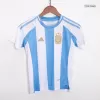 Argentina Cheap Kids Kit Home 2024 (Shirt+Shorts) - Soccer Store Near