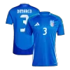 Italy Soccer Jersey DIMARCO #3 Home 2024 - Soccer Store Near