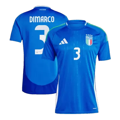 Italy Soccer Jersey DIMARCO #3 Home 2024 - Soccer Store Near