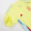 Spain Cheap Kids Kit Away 2024 (Shirt+Shorts) - Soccer Store Near