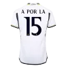 Real Madrid Soccer Jersey A POR LA #15 Home 2023/24 - Soccer Store Near