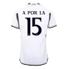 Real Madrid Cheap Football Jersey A POR LA #15 Home 2023/24 - Authentic Version - Soccer Store Near