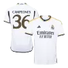 Real Madrid Soccer Jersey CAMPEONES #36 Home 2023/24 - Soccer Store Near