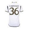 Real Madrid Cheap Football Jersey CAMPEONES #36 Home 2023/24 - Authentic Version - Soccer Store Near