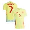 Spain Soccer Jersey MORATA #7 Away 2024 - Soccer Store Near