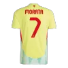 Spain Soccer Jersey MORATA #7 Away 2024 - Soccer Store Near