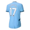 Manchester City Cheap Football Jersey DE BRUYNE #17 Home 2024/25 - Authentic Version - Soccer Store Near