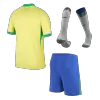 Football Kit Brazil (Jersey+Shorts+Socks) Home 2024 - Soccer Store Near