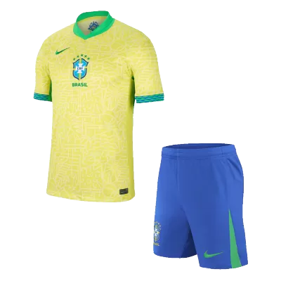 Football Kit Brazil (Jersey+Shorts) Home 2024 - Soccer Store Near