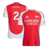 Arsenal Soccer Jersey SALIBA #2 Home 2024/25 - Soccer Store Near