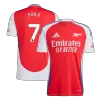 Arsenal Soccer Jersey SAKA #7 Home 2024/25 - Soccer Store Near