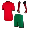 Football Kit Portugal (Jersey+Shorts+Socks) Home 2024 - Soccer Store Near