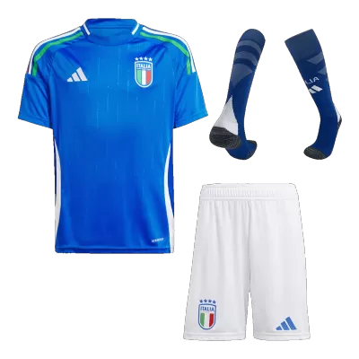 Italy Cheap Kids Kit Home 2024 (Shirt+Shorts+Socks) - Soccer Store Near