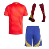 Football Kit Spain (Jersey+Shorts+Socks) Home 2024 - Soccer Store Near