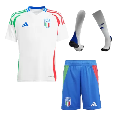 Italy Cheap Kids Kit Away 2024 (Shirt+Shorts+Socks) - Soccer Store Near