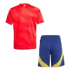 Spain Cheap Kids Kit Home 2024 (Shirt+Shorts) - Soccer Store Near