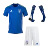 Football Kit Italy (Jersey+Shorts+Socks) Home 2024 - Soccer Store Near