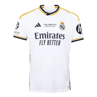 Real Madrid Soccer Jersey Home 2023/24 -UCL FINAL - Soccer Store Near